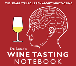 De Long's Pocket Wine Tasting Notebook